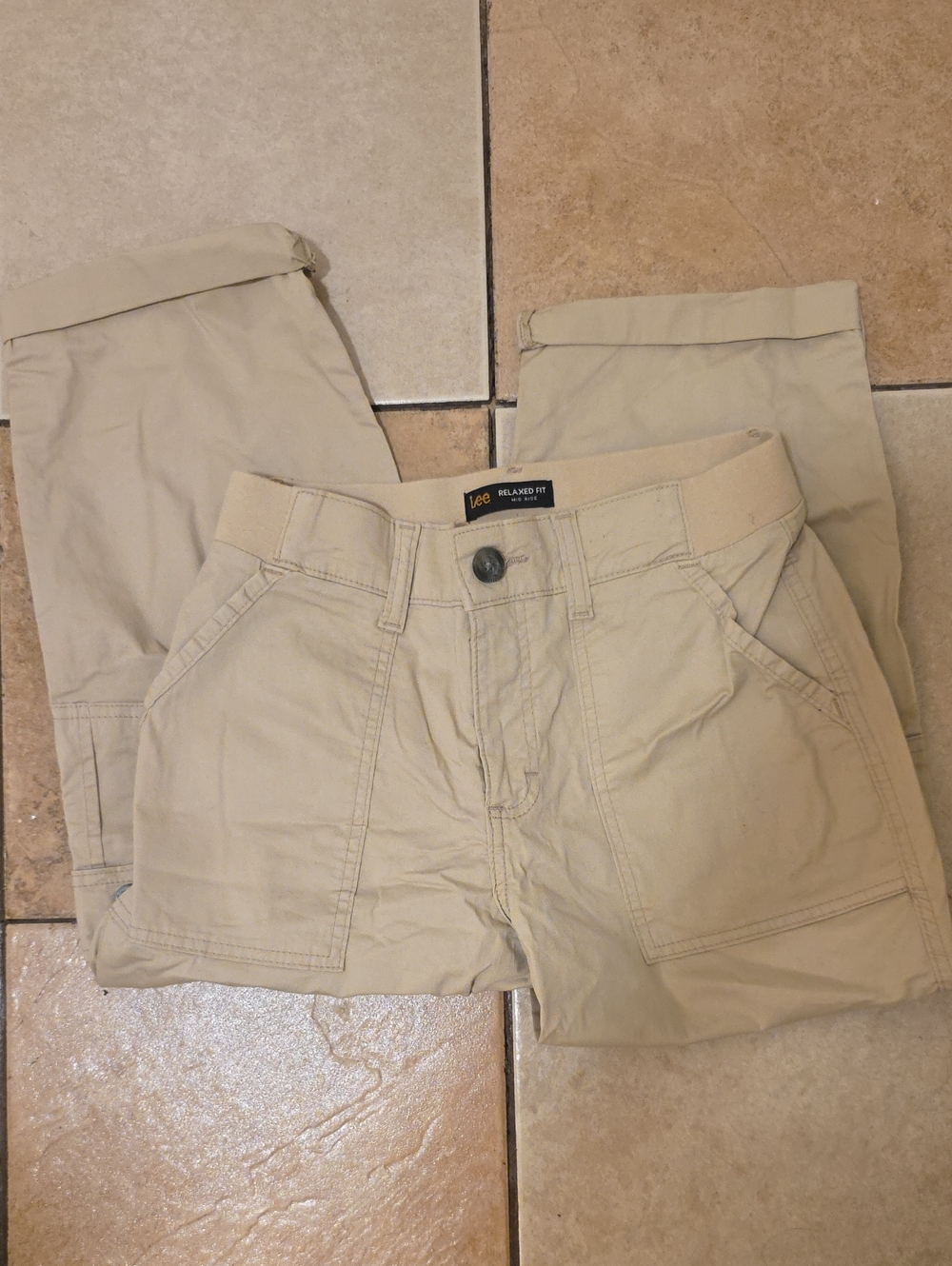 Lee Women's Tan Capris